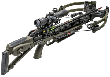 TenPoint Venom X ACUslide Crossbow w/ Pro-View 400 Scope 390 FPS 215 Draw Moss Green