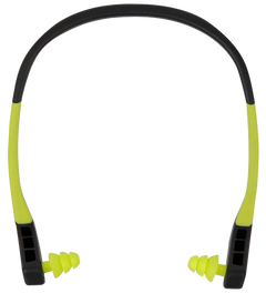 Allen 4102 Wave Banded 22 dB Ear Plugs Gray/Yellow