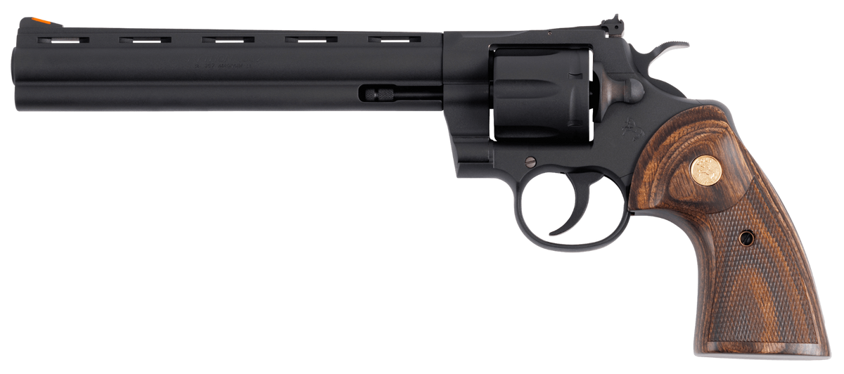 Colt Mfg Python 357 Mag/38 Special 8" 6-Shot DA/SA Revolver - Matte Blued