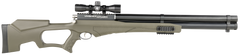 RWS Umarex AirSaber Combo PCP 350gr Arrow 1-Shot 41" Bolt Action Air Rifle w/ Axeon 4x32mm Scope
