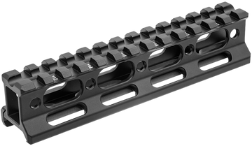 Leapers UTG MTRSX1L Super Slim Picatinny Riser 1" 13-Slot Matte Black Aluminum