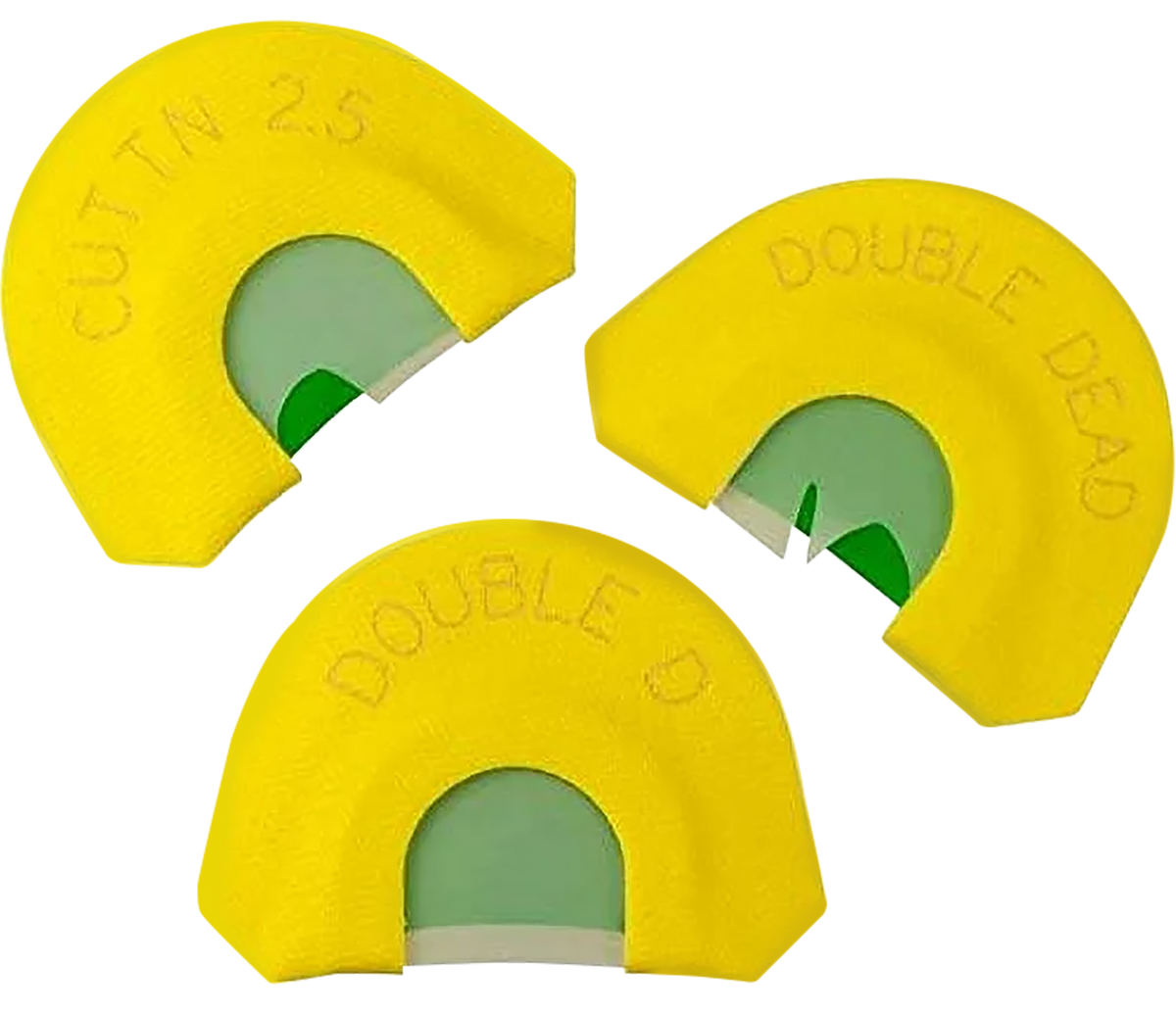 HS Strut Ultimate Starter Pack Double Reed Diaphragm Turkey Call 3-Pk Yellow