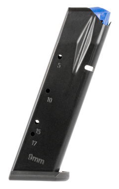 CZ 75 SP-01 / Shadow 2 9mm Luger 17-Rd Black Steel Pistol Magazine