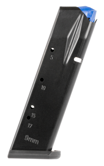 CZ 75 SP-01 / Shadow 2 9mm Luger 17-Rd Black Steel Pistol Magazine