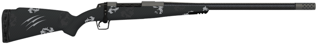 Fierce Firearms CT Rogue 7mm Rem Mag 22" 3+1 Bolt Action Rifle - Glacier Cerakote / Phantom Camo