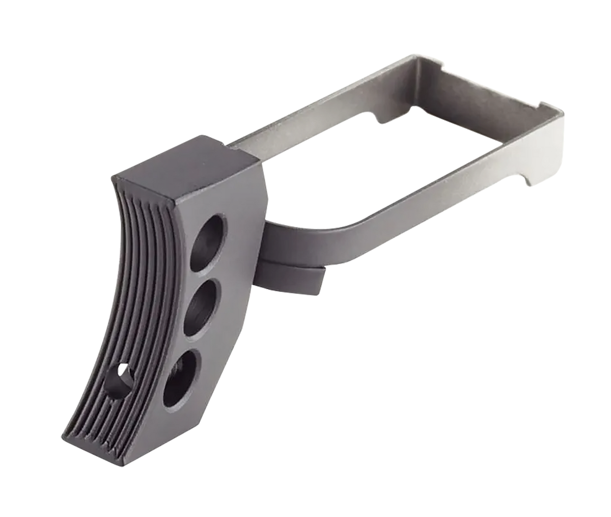 Wilson Combat 190B Ultralight Match 1911 Long Pad Trigger Black Skeletonized Ambidextrous