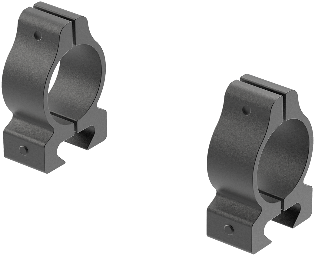Leupold Rifleman Gen 2 1\" Medium Matte Black Scope Rings - 3/8\" Dovetail - .22 Rimfire