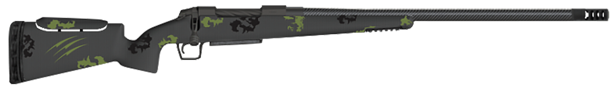 Fierce Firearms CT Rival XP 7mm Backcountry 22" Bolt-Action Rifle - Blackout Camo