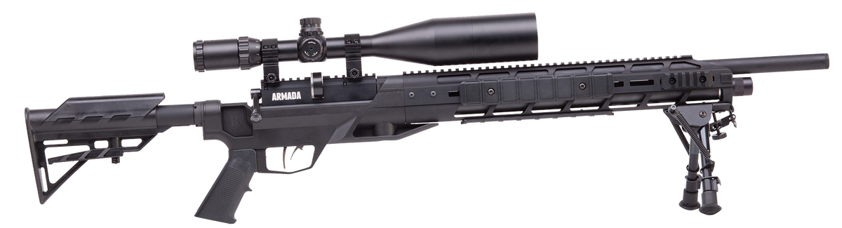 Benjamin Tactical Armada .22 Pellet PCP 10+1 Bolt-Action Air Rifle - 4-16x50mm Scope
