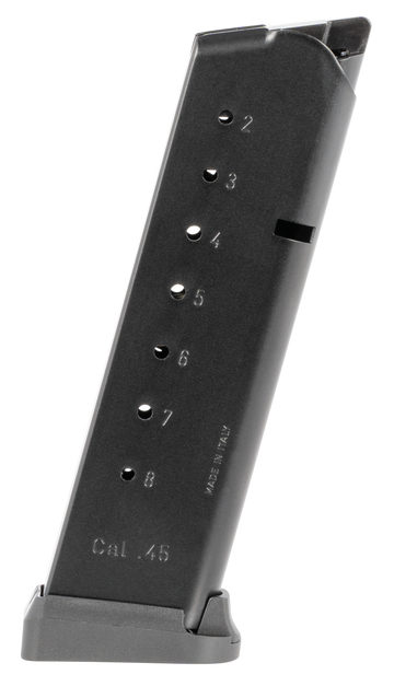 Mec-Gar 1911 Government 45 ACP 8rd Carbon Steel Magazine - Blued