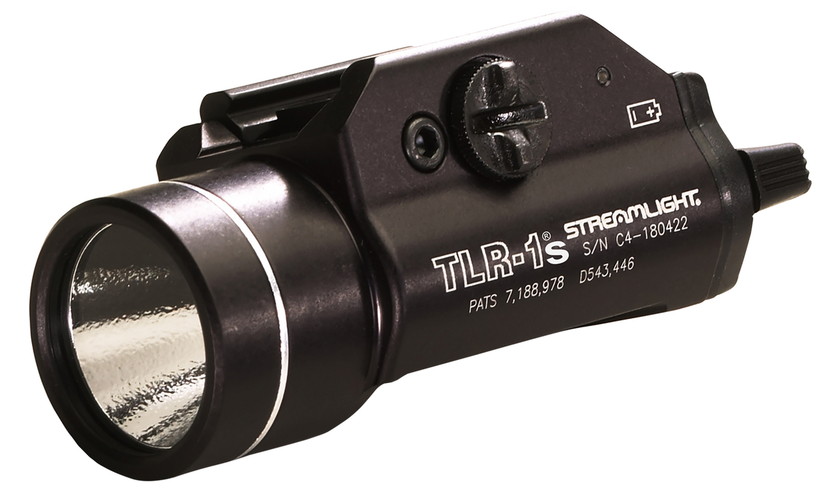 Streamlight 69210 TLR-1S 300 Lumen Weapon Light w/Strobe Black Anodized