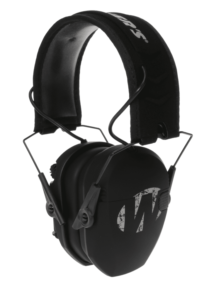 Walkers Game Ear Razor Slim Electronic Freedom Muff 23 dB Over the Head Black Polymer
