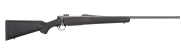 Mossberg Patriot 400 Legend 20" 4+1 Bolt-Action Rifle - Stainless Cerakote Threaded Barrel, Black Synthetic Stock