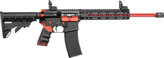 Tippmann Arms M4-22 Redline 22 LR 16" 25+1 Semi-Auto Rifle - Red/Black