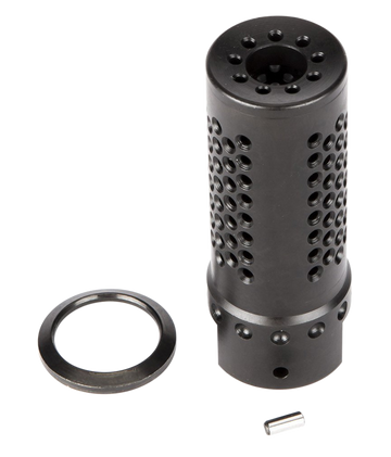 Spikes Tactical Dynacomp Extreme 308 Win 5/8x24 2.25" Muzzle Brake - Black Nitride