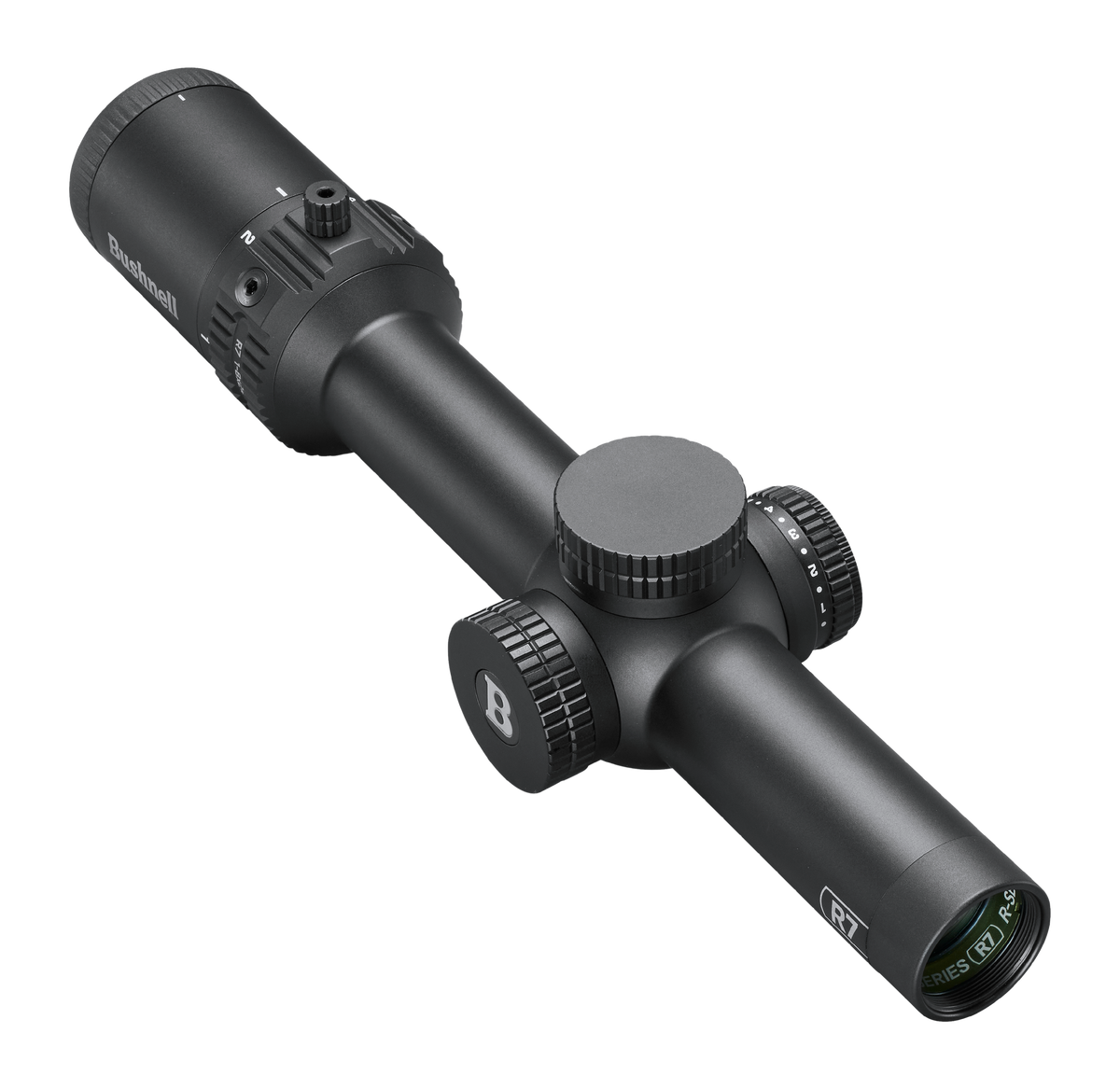 Bushnell R7 1-8x24mm 30mm Tube SFP Illuminated Fiber Dot MOA Riflescope
