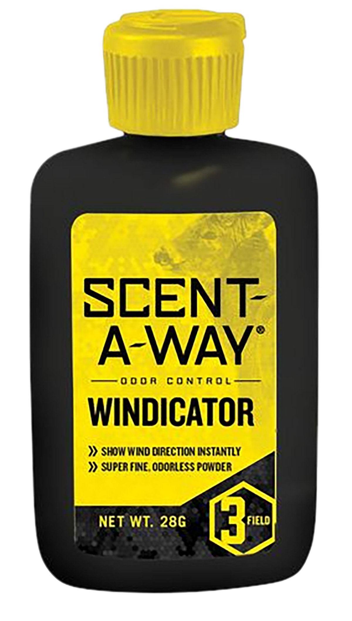Scent-A-Way Max Windicator Odorless Scent Powder 0.98 oz Squeeze Bottle