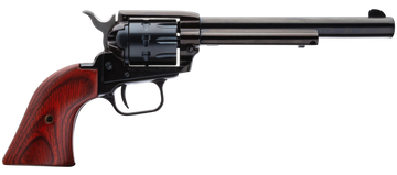 Heritage Mfg Rough Rider 22 LR/22 WMR 9-Shot 6.5" SAO Revolver - Black/Cocobolo