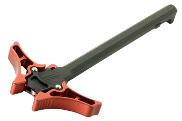 Timber Creek Outdoors Enforcer Ambidextrous Charging Handle AR-Platform Red Anodized Aluminum