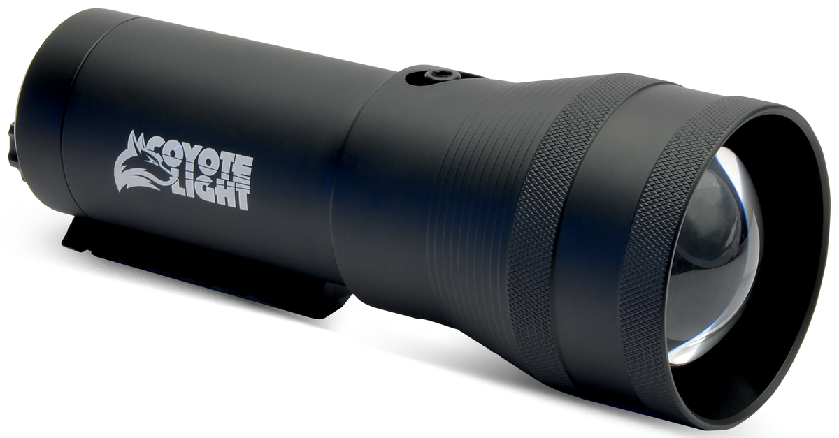 Coyote Light CLPG Coyote Pro Green LED Predator Hunting Light - Matte Black Aluminum - Up to 1300 Yds