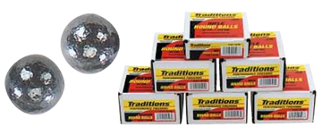 Traditions A1241 Rifle Round Balls .50 Cal 177gr Lead Ball 20/Box