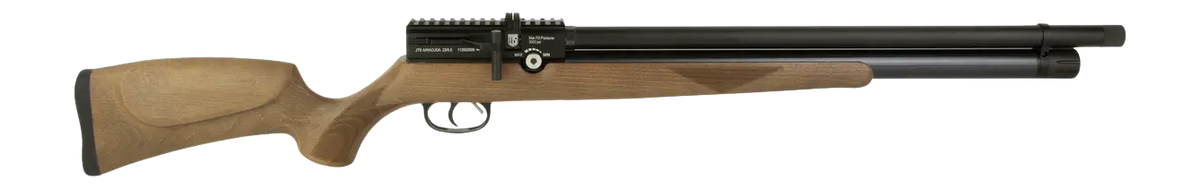 JTS Airacuda Standard 25 Cal PCP Air Rifle Wood