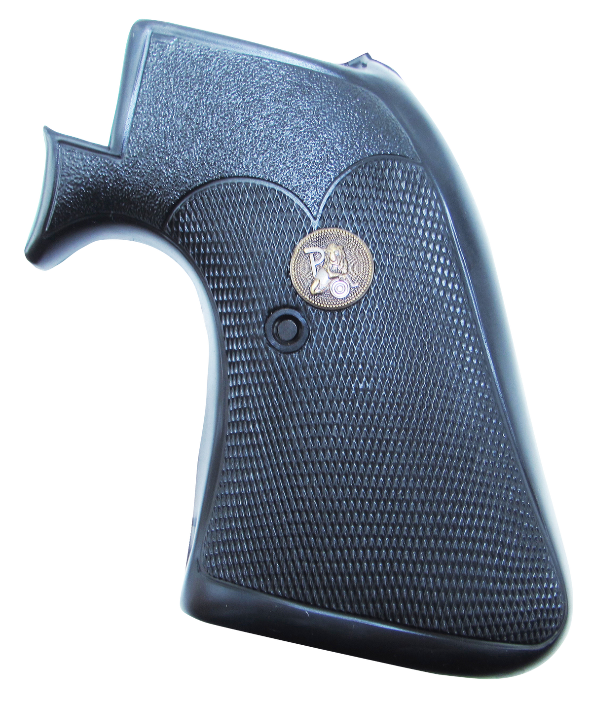Pachmayr Presentation Grip Checkered Black Rubber for Ruger Super Blackhawk with Square Trigger Guard