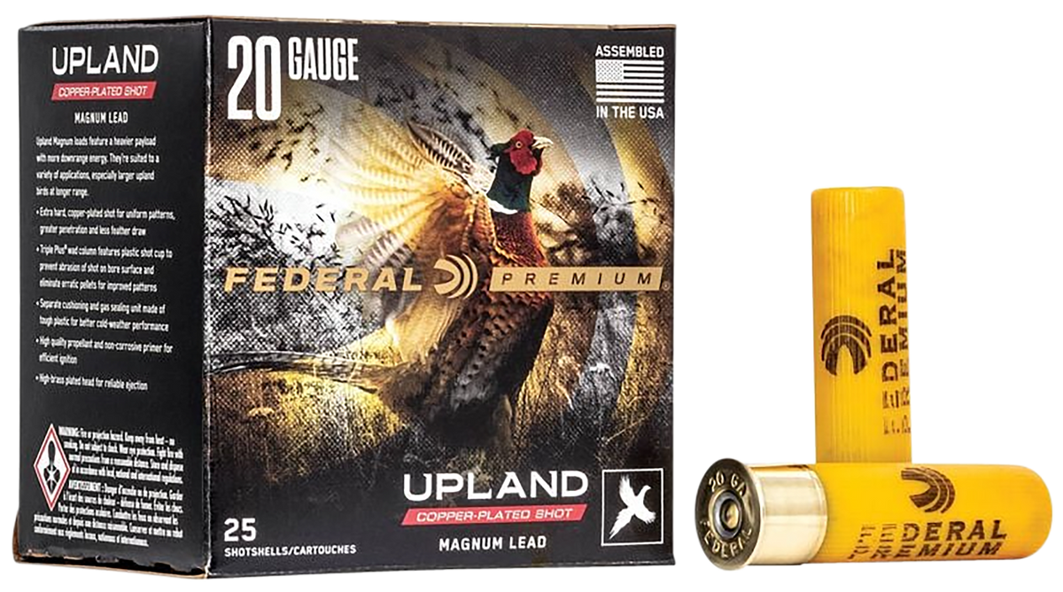 Federal Premium Wing-Shok Magnum 20 Gauge 3" 1-1/4 oz 5 Shot 25 Rds - Box or Case