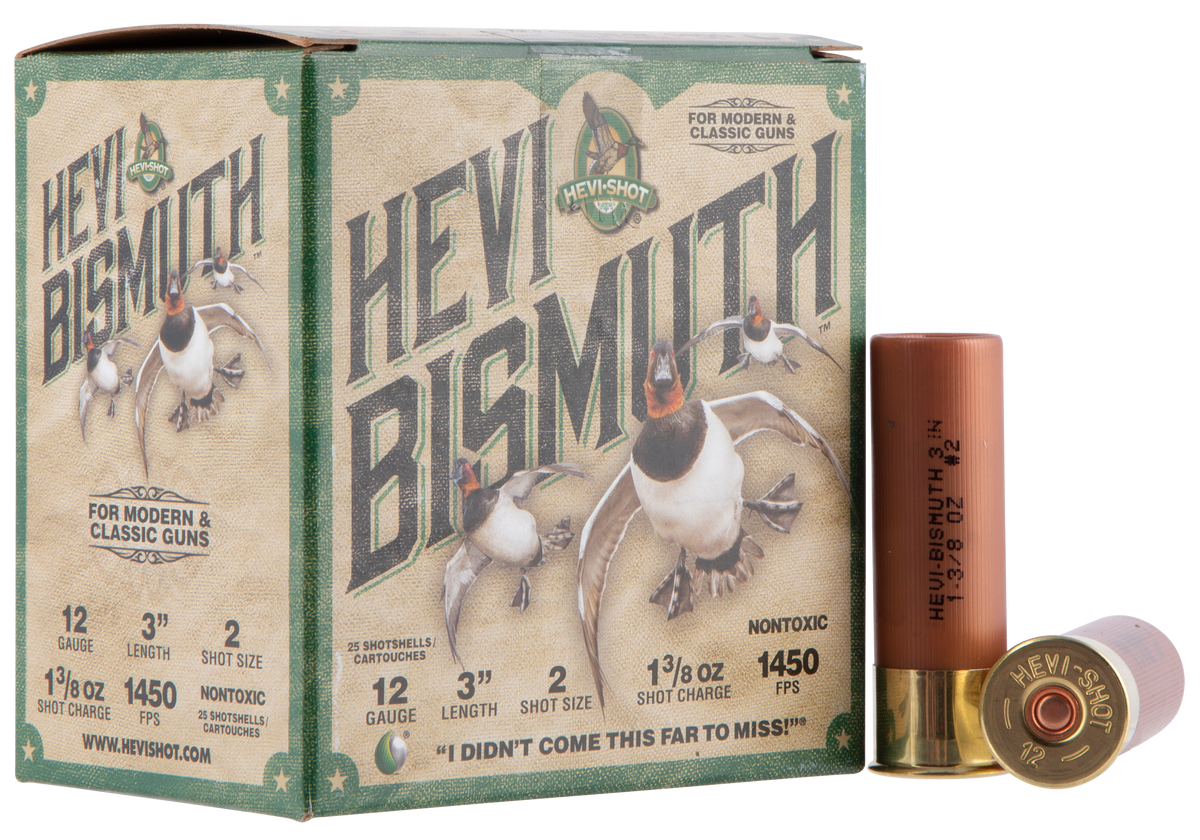 Hevishot HEVI-Bismuth 12 Gauge 3" 1-3/8 oz #2 Shot 1450 fps - Box or Case