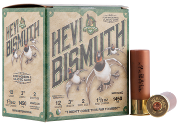 Hevishot HEVI-Bismuth 12 Gauge 3" 1-3/8 oz #2 Shot 1450 fps - Box or Case