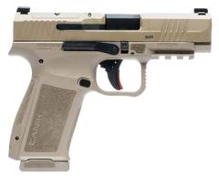 Canik Mete MC9LS 9mm Luger 3.64" 17+1 Semi-Auto Pistol - FDE