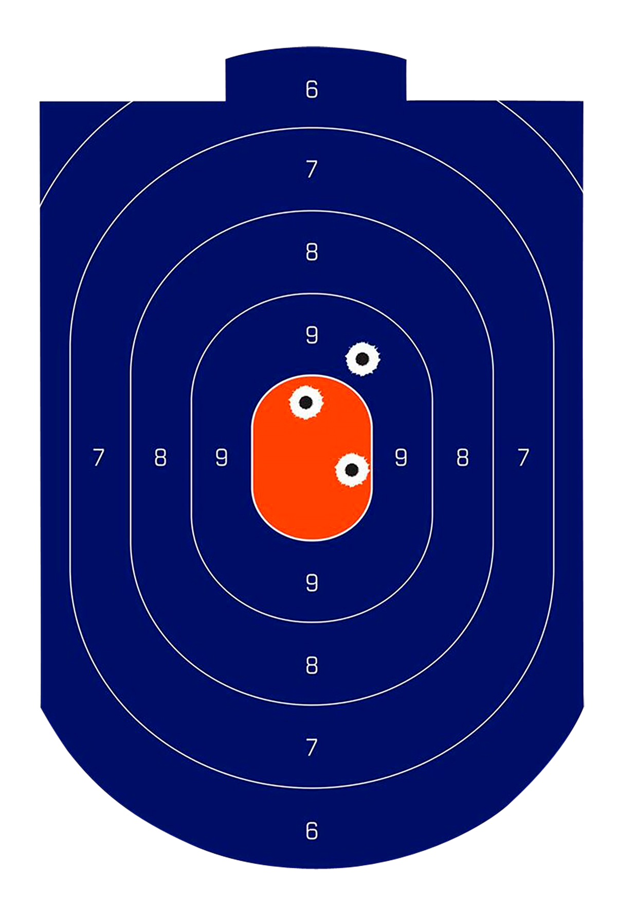 Birchwood Casey Dirty Bird Silhouette Tagboard Target 12" x 18" 100-Pkg