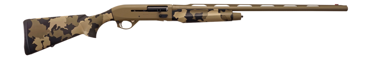 T R Imports Alpha 2 20 Gauge 3" 4+1 26" Semi-Auto Shotgun - Flat Dark Earth Cerakote, Old School Camo Stock