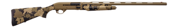 T R Imports Alpha 2 20 Gauge 3" 4+1 26" Semi-Auto Shotgun - Flat Dark Earth Cerakote, Old School Camo Stock