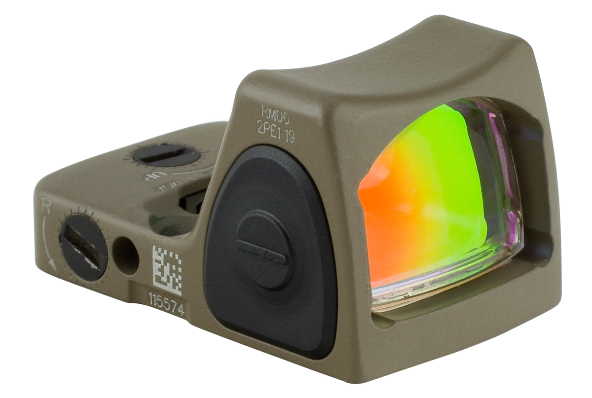 Trijicon RMR Type 2 1x 3.25 MOA Red Dot Sight - Flat Dark Earth