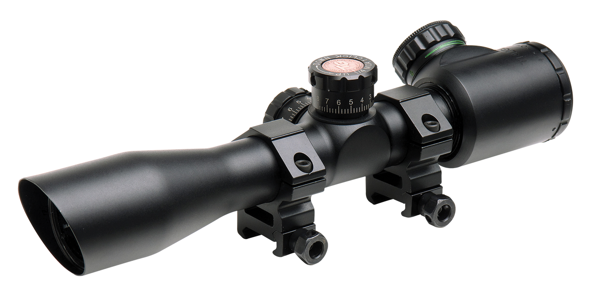 TruGlo Tru-Brite 4x32mm 1" Tube Illuminated Mil-Dot Red/Green Rifle Scope