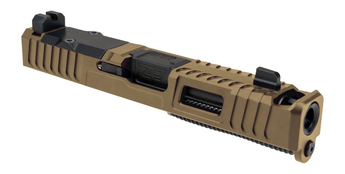 Zaffiri Precision IBS Complete Upper 9mm Luger - Fits Glock 19 Gen 3 - FDE/Black Nitride - RMR Cut