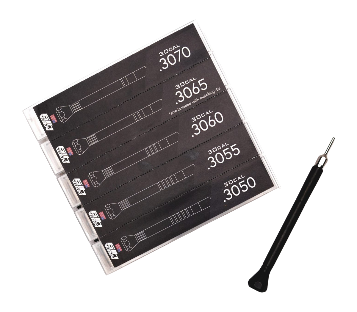 Area 419 Firearms Mandrel Sizing Kit 30 Cal 4-Mandrel Set
