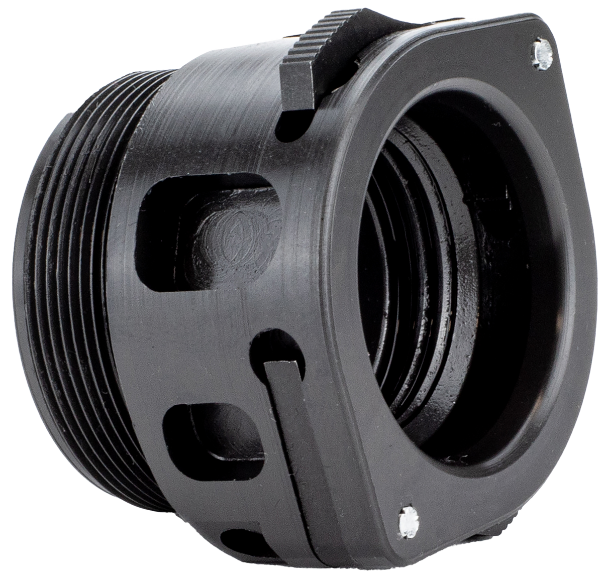 KGM Suppressors A-QDA-DL QD Adapter 1.375x24 Steel Nitride Black - Dual Latch