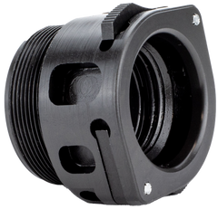 KGM Suppressors A-QDA-DL QD Adapter 1.375x24 Steel Nitride Black - Dual Latch