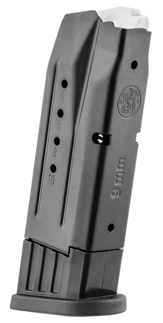 Smith & Wesson 3011499 M&P M2.0 Compact 9mm Luger 10rd Blued Steel Detachable Magazine