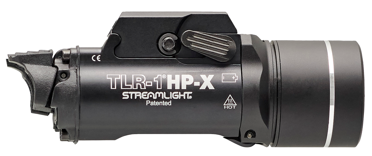 Streamlight TLR-1 HP-X 1000 Lumens CR123A Rail Mount Weapon Light - Black Anodized