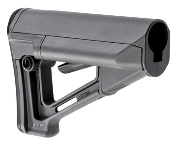 Magpul Industries STR AR-15/M4 6-Position Polymer Carbine Stock - Stealth Gray