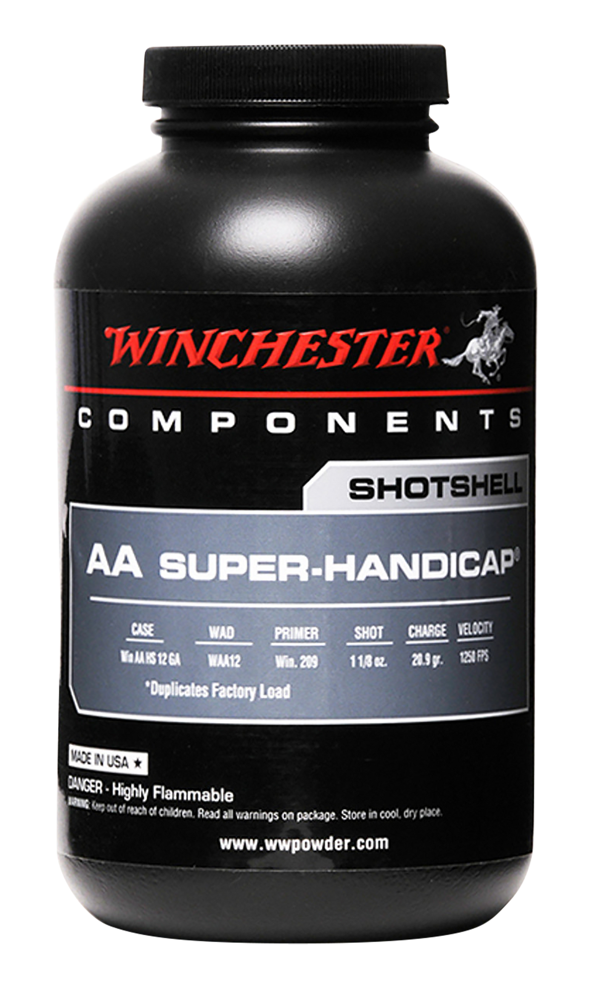 Winchester Powder WSH1 Super Handicap Ball Powder 12 Gauge 1 lb