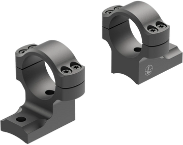 Leupold BackCountry 2-Piece Ring Mount 1" Medium Matte Black - Winchester 70