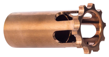 Rugged Suppressor OP002 Piston 1/2x28 Copper 17-4 Stainless Steel
