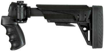 Advanced Technology Strikeforce GEN2 12 Gauge 6-Position Side-Folding Shotgun Stock - Black