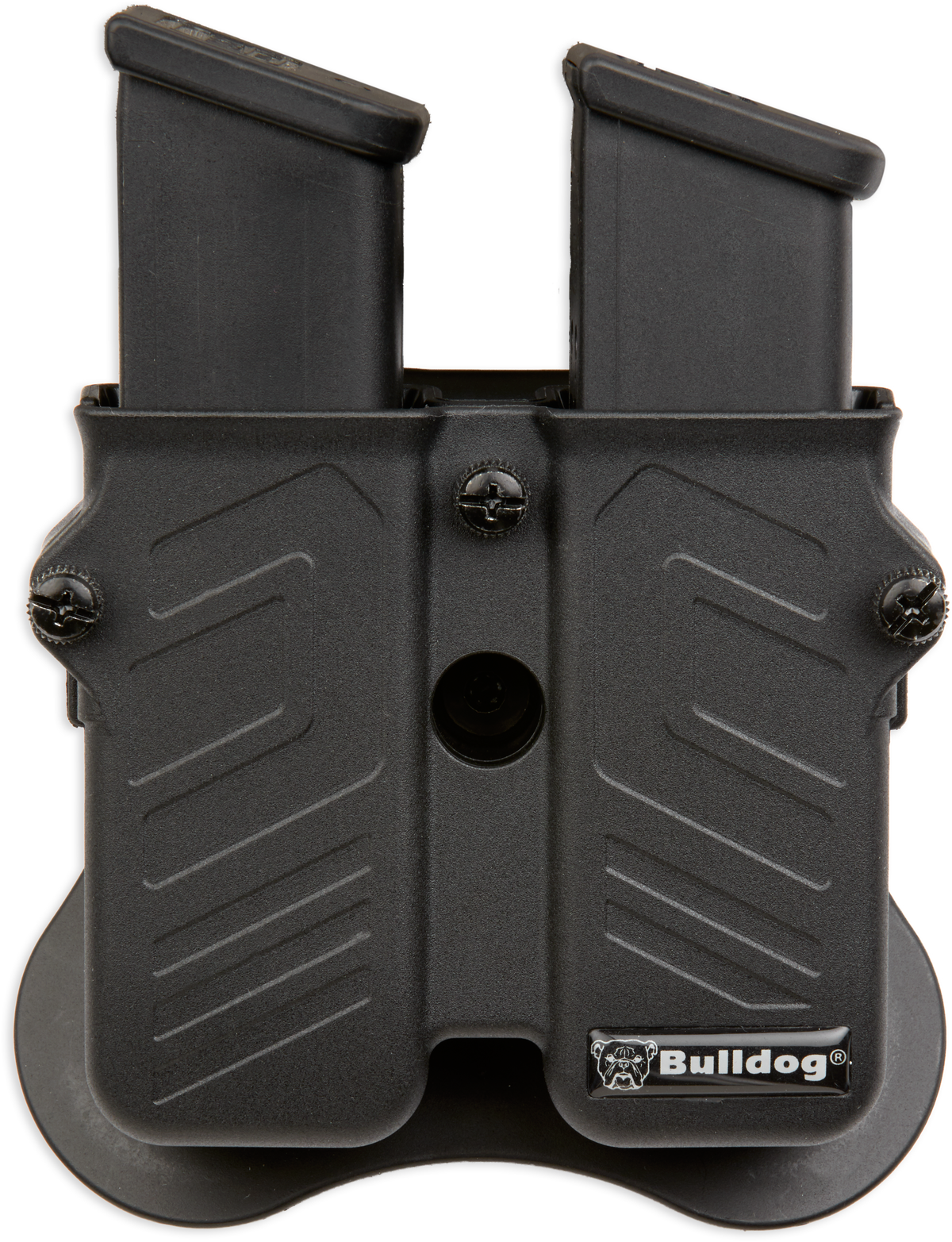 Bulldog MXM Max Multi-Fit Polymer Mag Holder OWB Paddle - Ambidextrous Black