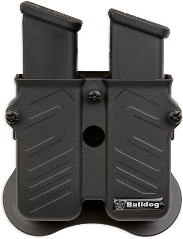 Bulldog MXM Max Multi-Fit Polymer Mag Holder OWB Paddle - Ambidextrous Black