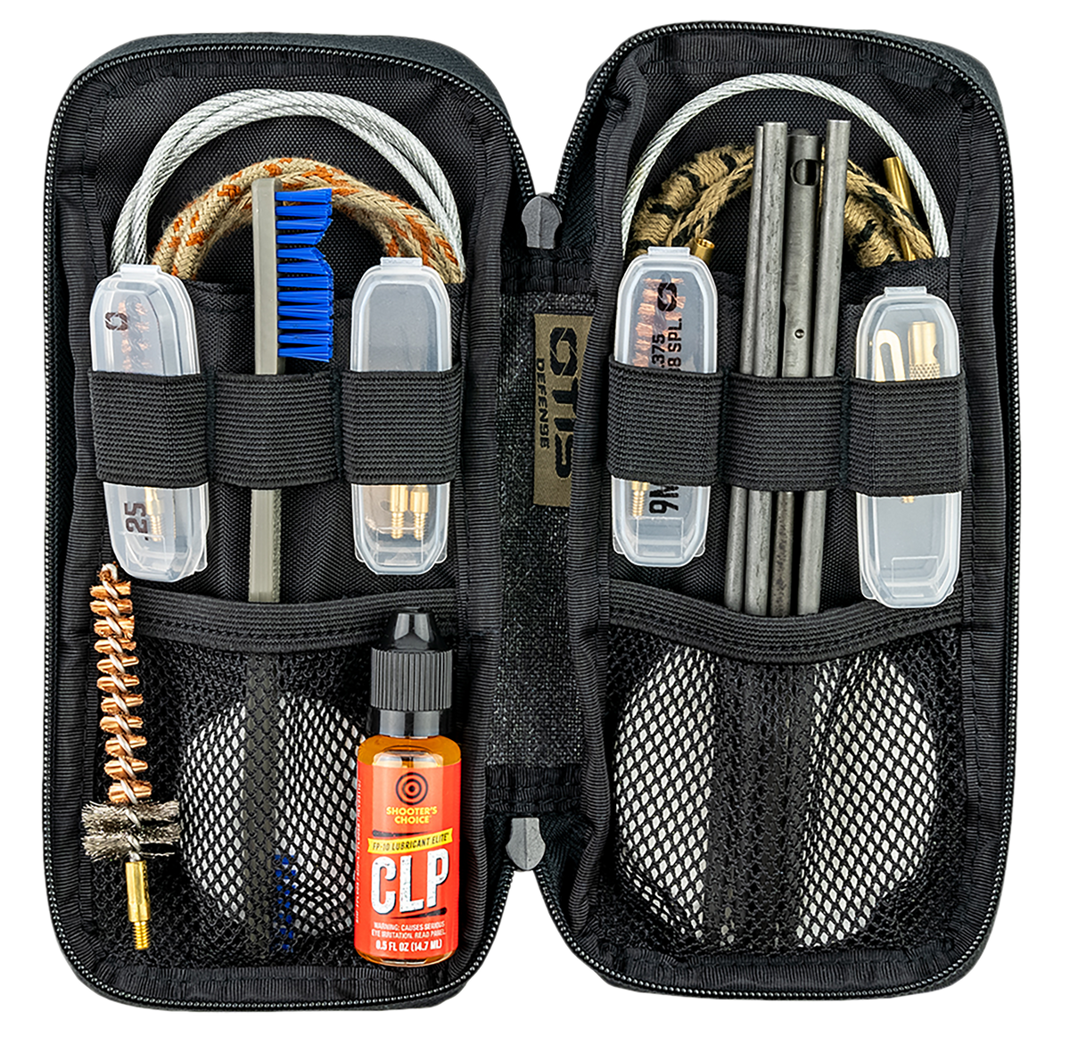 Otis Defender Cleaning Kit 5.56mm/9mm 13-Piece Handgun/Rifle